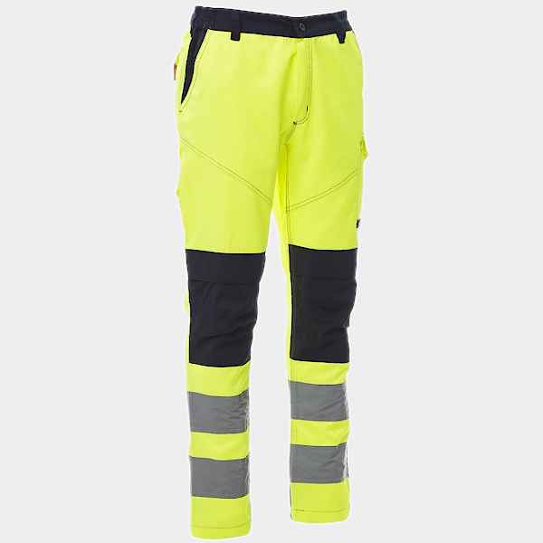 Ανακλαστικό Παντελόνι Εργασίας CHARTER TECH PAYPER Κίτρινο-Μπλε-1